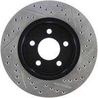 Stoptech - StopTech Sport Drilled/Slotted Brake Rotor Front Right 127.67045R - Image 2