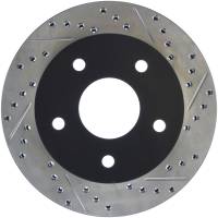 StopTech Sport Drilled/Slotted Brake Rotor Front Left 127.67048L