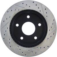 Stoptech - StopTech Sport Drilled/Slotted Brake Rotor Front Right 127.67048R - Image 2