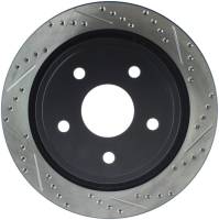 Stoptech - StopTech Slotted & Drilled Sport Brake Rotor - 127.67054L - Image 1