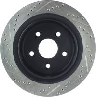 Stoptech - StopTech Slotted & Drilled Sport Brake Rotor - 127.67054L - Image 2