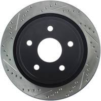 StopTech Sport Drilled/Slotted Brake Rotor Rear Right 127.67054R