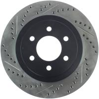 StopTech Sport Drilled/Slotted Brake Rotor Front Right 127.67057R