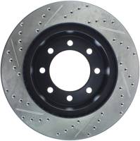 Stoptech - StopTech Sport Drilled/Slotted Brake Rotor Front Left 127.67061L - Image 2