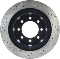 Stoptech - StopTech Sport Drilled/Slotted Brake Rotor Rear Left 127.67062L - Image 2