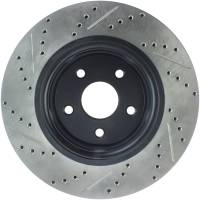 Stoptech - StopTech Sport Drilled/Slotted Brake Rotor Front Left 127.67064L - Image 2