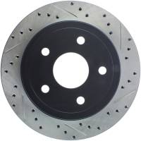 Stoptech - StopTech Sport Drilled/Slotted Brake Rotor Rear Left 127.67066L - Image 1