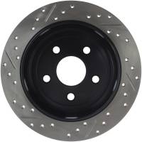 Stoptech - StopTech Power Slot 07-13 Jeep Wrangler Rear Left Drilled & Slotted Rotor - 127.67067L - Image 2