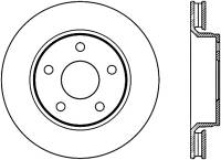 StopTech Sport Cryo Drilled/Slotted Brake Rotor Front Left 127.67068CL