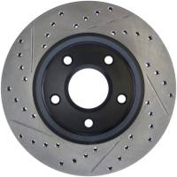 StopTech - StopTech Sport Drilled/Slotted Brake Rotor Front Left 127.67069L - Image 2