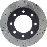 Stoptech - StopTech Sport Drilled/Slotted Brake Rotor Front Left 127.67072L - Image 1