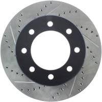 Stoptech - StopTech Sport Drilled/Slotted Brake Rotor Front Right 127.67072R - Image 1