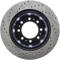 StopTech - StopTech Sport Drilled/Slotted Brake Rotor Rear Left 127.67080L - Image 2