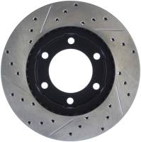 Stoptech - StopTech Sport Drilled/Slotted Brake Rotor Front Left 127.68000L - Image 2