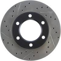 Stoptech - StopTech Sport Drilled/Slotted Brake Rotor Front Right 127.68000R - Image 1