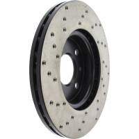 StopTech - StopTech Sport Cryo Cross Drilled Brake Rotor; Front Left - Image 5