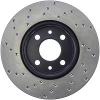 StopTech - StopTech Sport Cross Drilled Brake Rotor; Front Left - Image 2