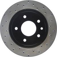 StopTech - StopTech Sport Cryo Cross Drilled Brake Rotor; Rear Left - Image 2