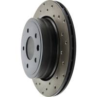 StopTech - StopTech Sport Cryo Drilled Brake Rotor; Rear Right - Image 3