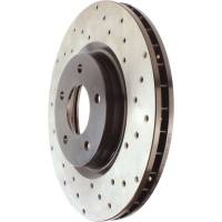 StopTech - StopTech Sport Cryo Cross Drilled Brake Rotor; Front Left - Image 2