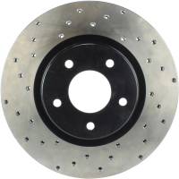 StopTech - StopTech Sport Cryo Cross Drilled Brake Rotor; Front Right - Image 3