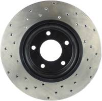 StopTech - StopTech Sport Cross Drilled Brake Rotor; Front Left - Image 2