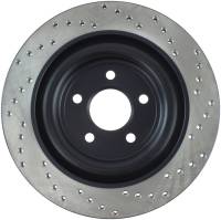 StopTech - StopTech Sport Cross Drilled Brake Rotor; Rear Right - Image 2