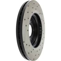 StopTech - StopTech Sport Cryo Cross Drilled Brake Rotor; Front Left - Image 4