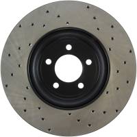 StopTech - StopTech Sport Cryo Cross Drilled Brake Rotor; Front Right - Image 2