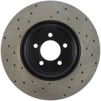 StopTech - StopTech Sport Cross Drilled Brake Rotor; Front Left - Image 2