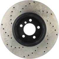 StopTech - StopTech Sport Cross Drilled Brake Rotor; Front Left - Image 2