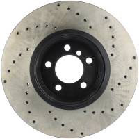 StopTech - StopTech Sport Cross Drilled Brake Rotor; Front Right - Image 2