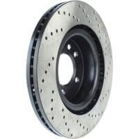 StopTech - StopTech Sport Cryo Cross Drilled Brake Rotor; Front Right - Image 5