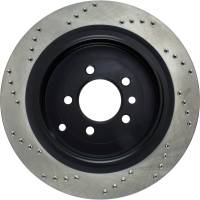 StopTech - StopTech Sport Cryo Cross Drilled Brake Rotor; Rear Left - Image 2