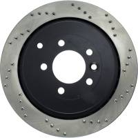 StopTech - StopTech Sport Cryo Cross Drilled Brake Rotor; Rear Left - Image 3