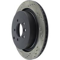 StopTech - StopTech Sport Cryo Drilled Brake Rotor; Rear Right - Image 2