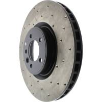 StopTech - StopTech Sport Cryo Cross Drilled Brake Rotor; Rear Left - Image 2