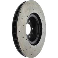 StopTech - StopTech Sport Cryo Cross Drilled Brake Rotor; Rear Left - Image 3