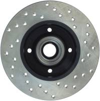 StopTech - StopTech Sport Cross Drilled Brake Rotor; Rear Right - Image 2