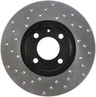 StopTech - StopTech Sport Cross Drilled Brake Rotor; Front Left - Image 2