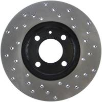 StopTech - StopTech Sport Cross Drilled Brake Rotor; Front Right - Image 2