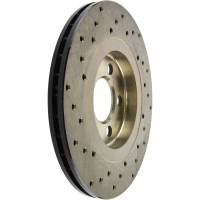 StopTech - StopTech Sport Cryo Cross Drilled Brake Rotor; Front Left - Image 3