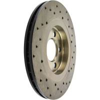 StopTech - StopTech Sport Cryo Cross Drilled Brake Rotor; Front Right - Image 3