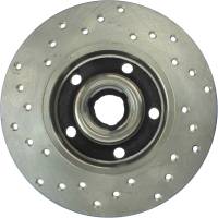 StopTech - StopTech Sport Cryo Cross Drilled Brake Rotor; Rear Left - Image 2