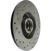 StopTech - StopTech Sport Cryo Cross Drilled Brake Rotor; Rear Left - Image 4