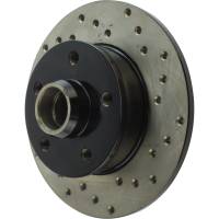 StopTech - StopTech Sport Cryo Cross Drilled Brake Rotor; Rear Left - Image 5