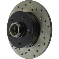 StopTech - StopTech Sport Cryo Drilled Brake Rotor; Rear Right - Image 2