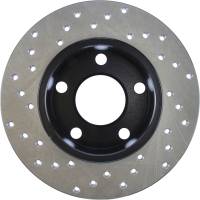 StopTech - StopTech Sport Cryo Cross Drilled Brake Rotor; Rear Left - Image 2