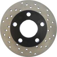 StopTech - StopTech Sport Cryo Cross Drilled Brake Rotor; Rear Left - Image 3