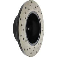 StopTech - StopTech Sport Cryo Cross Drilled Brake Rotor; Rear Left - Image 5